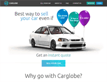 Tablet Screenshot of carglobe.com